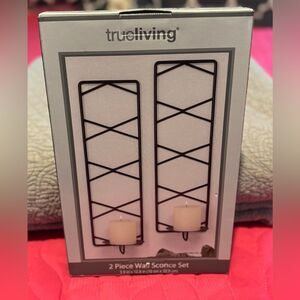 NEW! 2 Piece Wall Sconce Set NWT 

3.9 in wide x 12.8 in high (10 cm wide